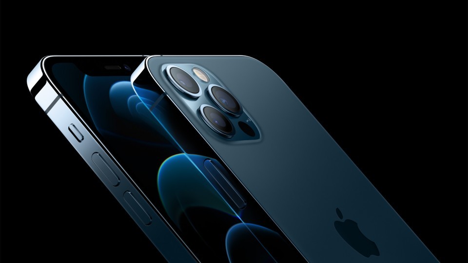 The iPhone 12 Pro and iPhone 12 Pro Max feature a new, elevated flat-edge stainless steel design and Ceramic Shield front cover for increased durability.