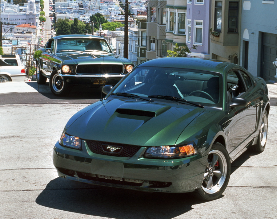 Ford played homage to the Mustang's role in 