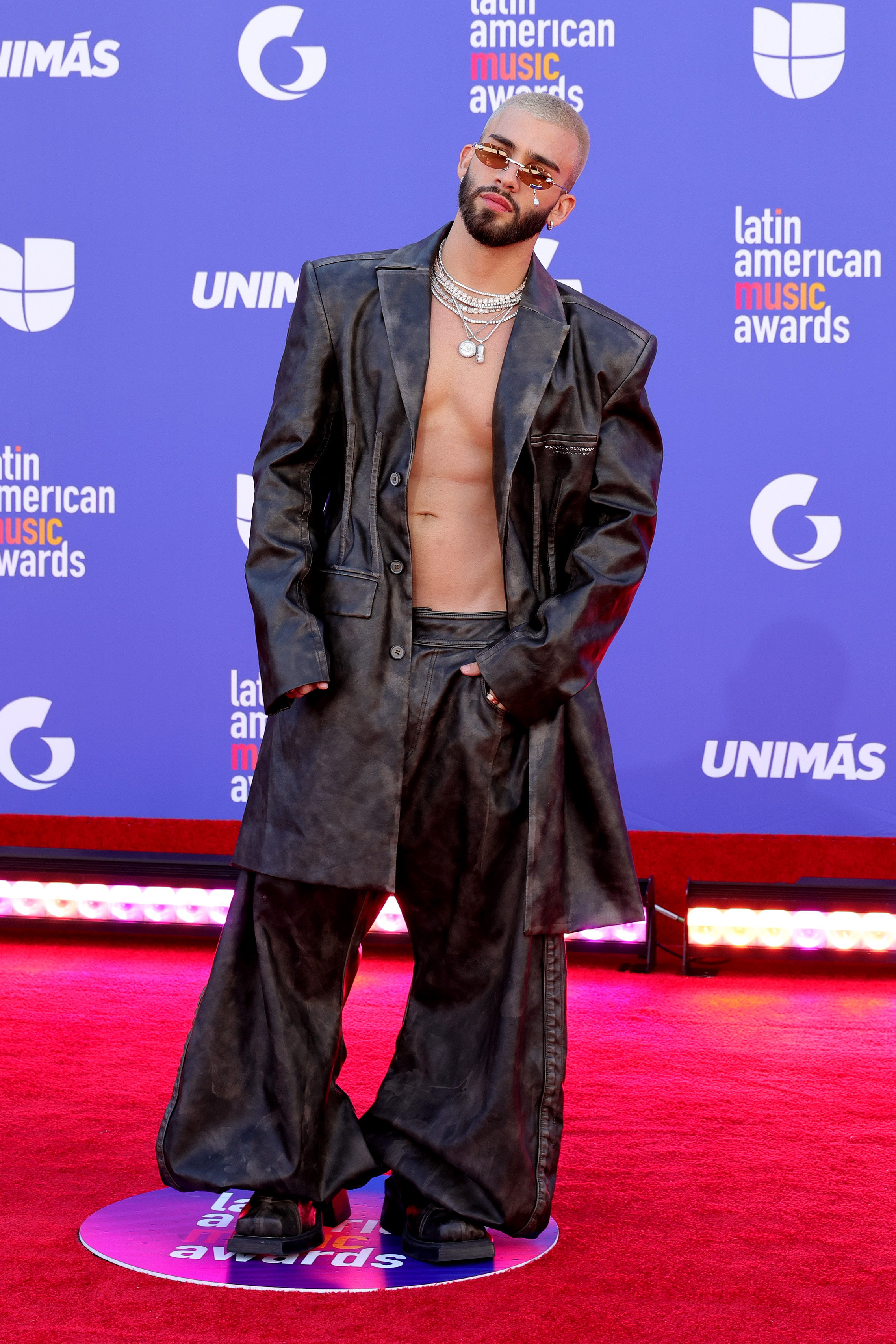 Manuel Turizo attends the 2023 Latin American Music Awards at MGM Grand Garden Arena on April 20, 2023, in Las Vegas, Nev. Manuel Turizo attends the 2023 Latin American Music Awards at MGM Grand Garden Arena on April 20, 2023, in Las Vegas, Nev.