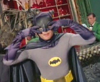 Who could forget in the very first episode when Batman goes to a dance and pulls the 