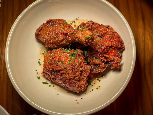 Hot honey fried at The Good Good in Harlem.