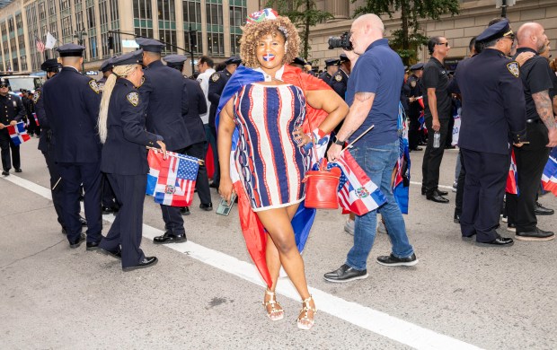 The Dominican Day Parade on 6th Avenue in Manhattan on Sunday August 11, 2024. 1232. (Theodore Parisienne for New York Daily News)