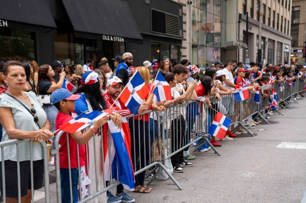 The Dominican Day Parade on 6th Avenue in Manhattan on Sunday August 11, 2024. 1232. (Theodore Parisienne for New York Daily News)