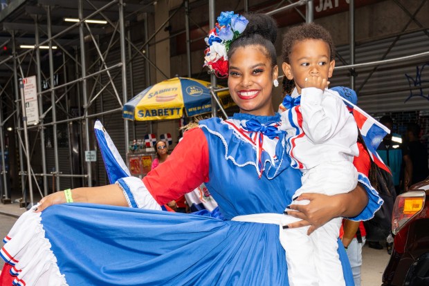 The Dominican Day Parade on 6th Avenue in Manhattan on Sunday August 11, 2024. 1232. (Theodore Parisienne for New York Daily News)