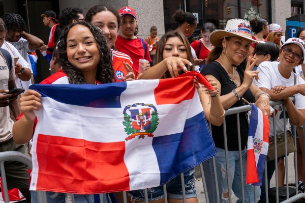 The Dominican Day Parade on 6th Avenue in Manhattan on Sunday August 11, 2024. 1232. (Theodore Parisienne for New York Daily News)