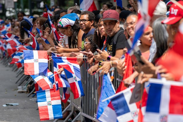 The Dominican Day Parade on 6th Avenue in Manhattan on Sunday August 11, 2024. 1232. (Theodore Parisienne for New York Daily News)