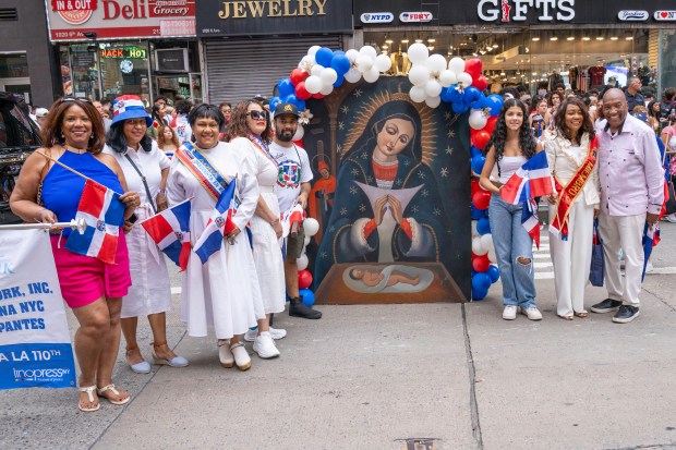 The Dominican Day Parade on 6th Avenue in Manhattan on Sunday August 11, 2024. 1232. (Theodore Parisienne for New York Daily News)