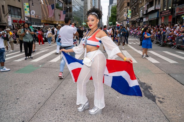 The Dominican Day Parade on 6th Avenue in Manhattan on Sunday August 11, 2024. 1232. (Theodore Parisienne for New York Daily News)