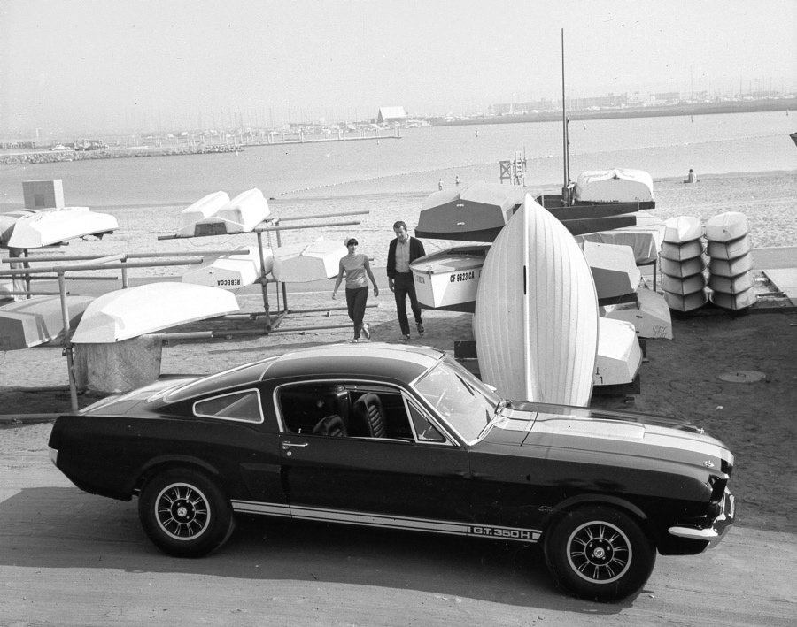 Hertz struck a deal with Ford to make this Mustang, complete with Cobra 289 High Performance V-8 engine making 306 hp and 329 lb-ft of torque, available for rent. The price? Just $17 per day, plus 17 cents per mile.